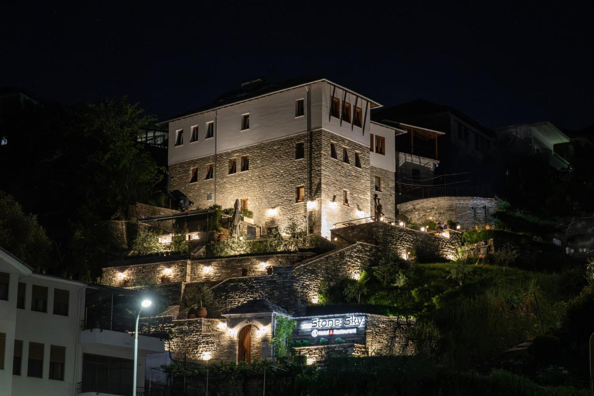 The Stone Sky Hotel Gjirokastra Kültér fotó