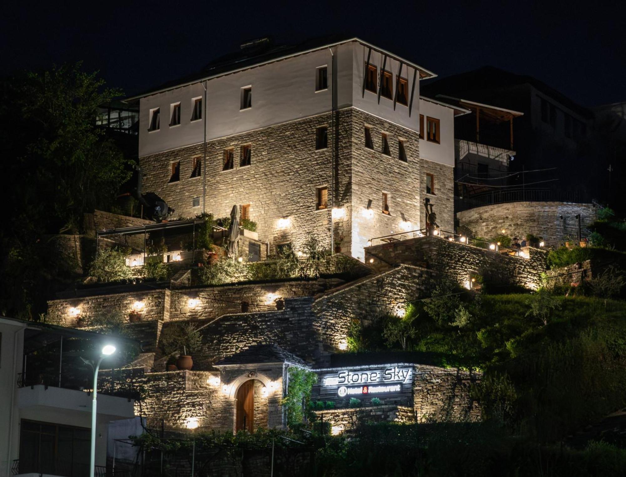 The Stone Sky Hotel Gjirokastra Kültér fotó